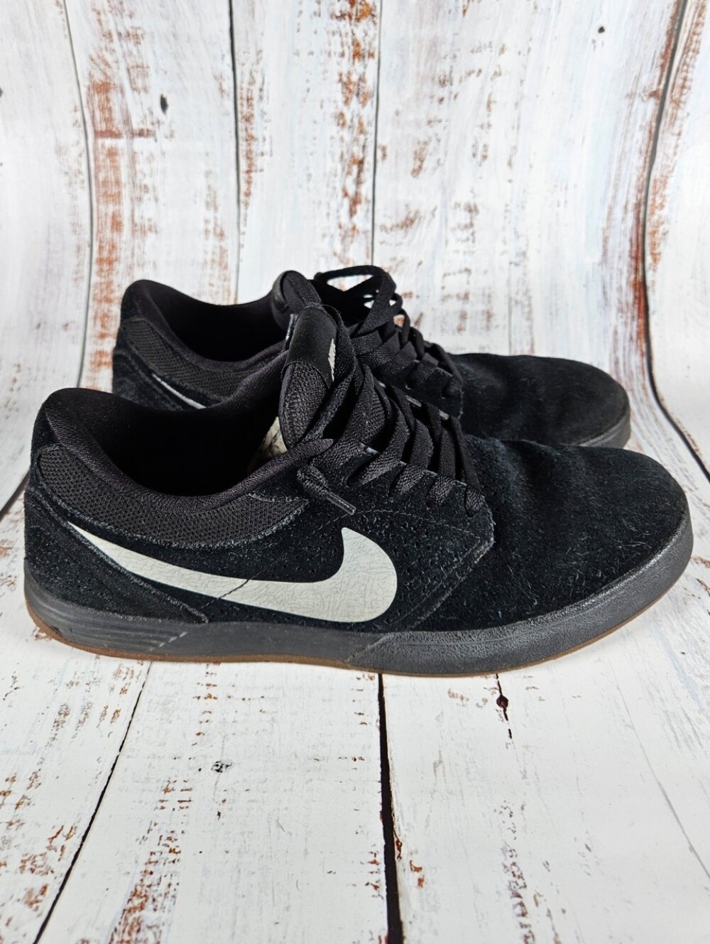 2011 Nike SB P-Rod V Black/Cement Skateboard Shoes / Mens Size 10.5 - Picture 3 of 11